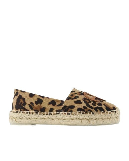 Anine Bing Brown Paloma Leopard-Print Espadrilles