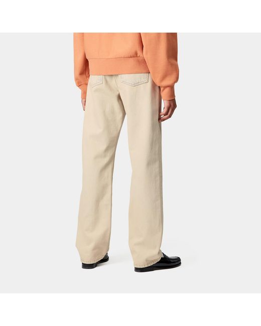 Carhartt Natural Logo-Patch Jeans