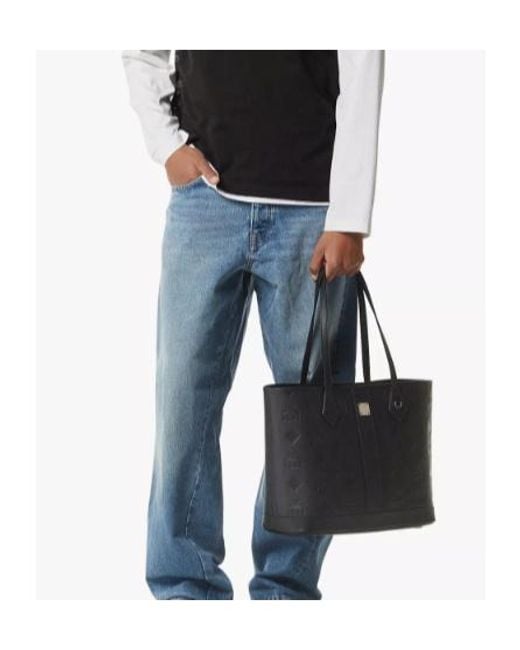 MCM Black New Liz Shopper