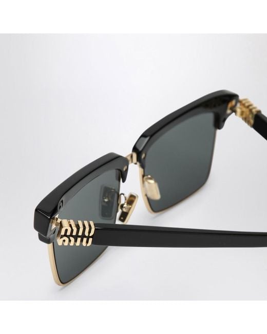 Miu Miu Multicolor Logo Sunglasses