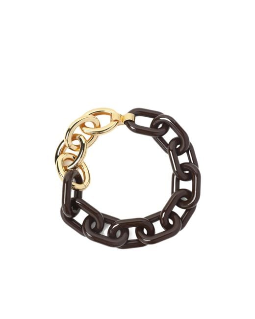 Marni Metallic Chain-Linked Necklace