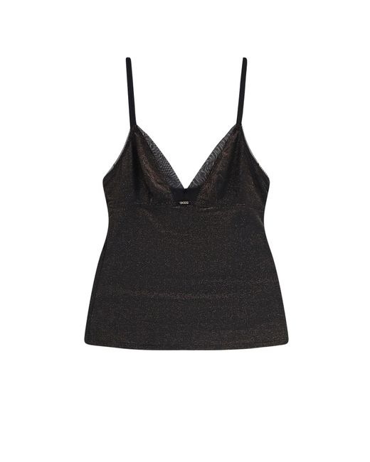 Boss Black Boss Lace-Trimmed Tank Top
