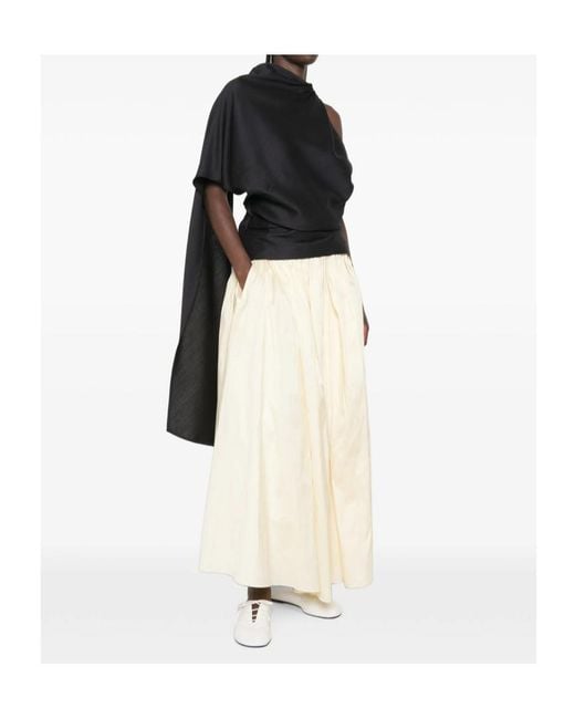 Rohe Black Draped Blouse
