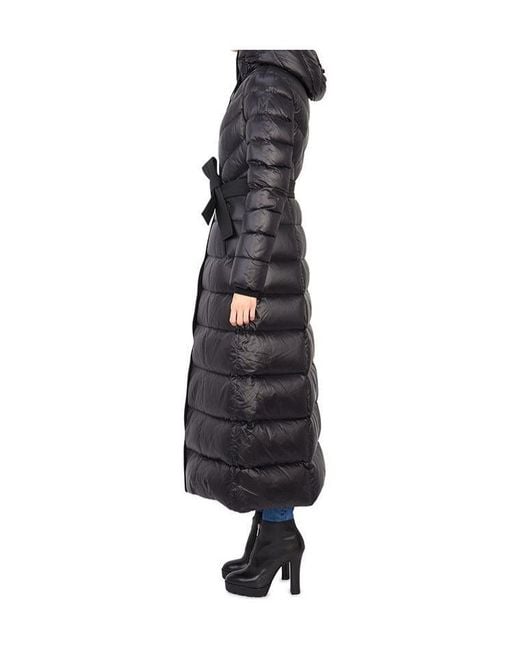 Mackage Black Calina Lustrous Down Maxi Coat