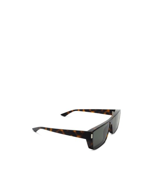 Saint Laurent Green Eyewear Square Frame Sunglasses for men