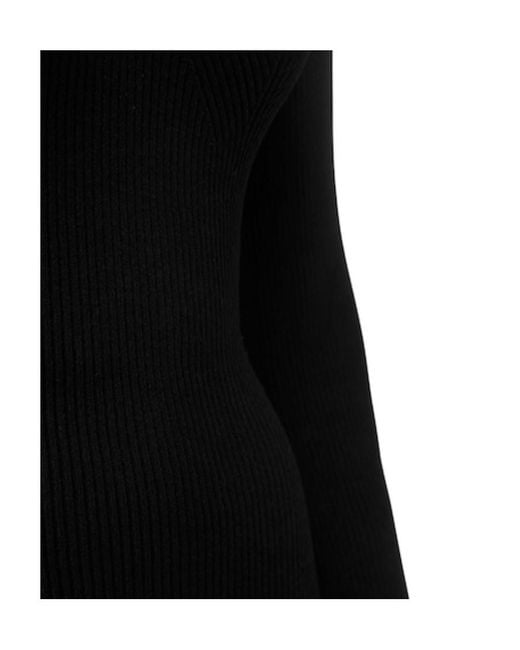 Khaite Black A Long Dress