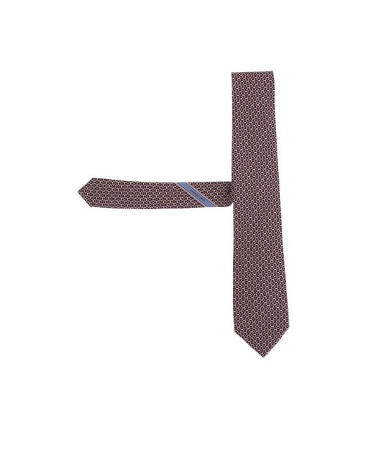 Ferragamo White Pointed Tie for men