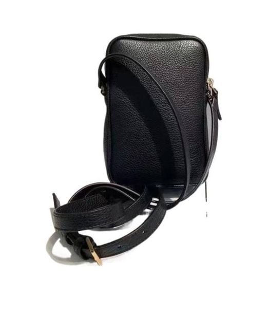 Versace Black Logo Cross-Body Bag for men