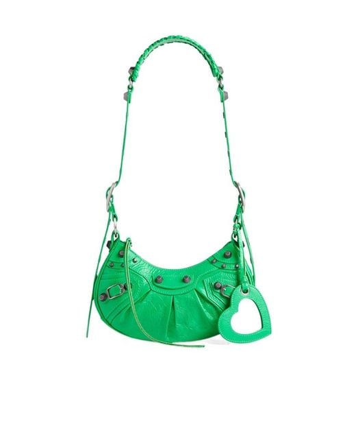 Balenciaga Green Borsa A Tracolla Le Cagole Xs Da Donna