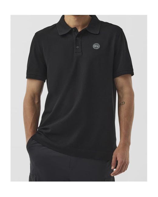 Canada Goose Black Apos;S Beckley Polo Shirt for men