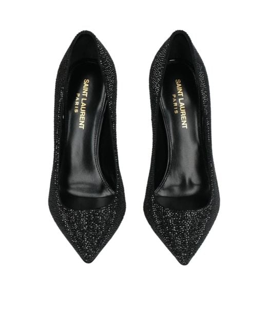 Saint Laurent Black Bright-Colored High Heels