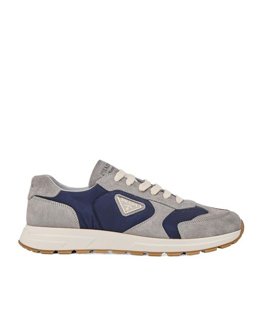 Prada Blue Simple Sports Shoes for men