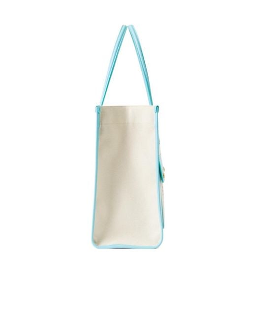 Burberry Blue Medium Freya Tote