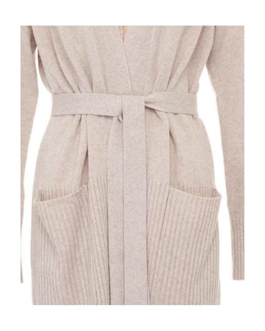 Max Mara White Tie A Cardigan With Details