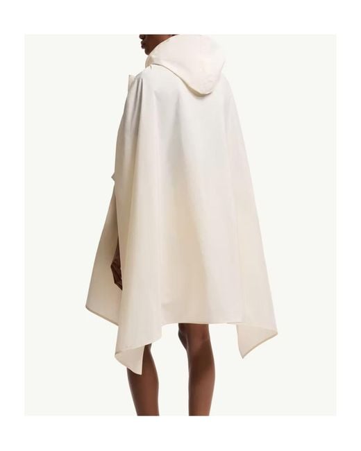 Moncler Natural Lightweight Taffeta Cape
