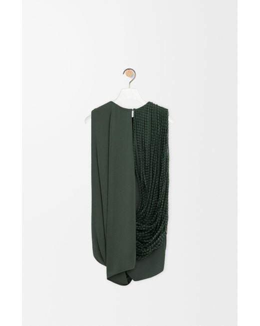 Loewe Green Embellished Top