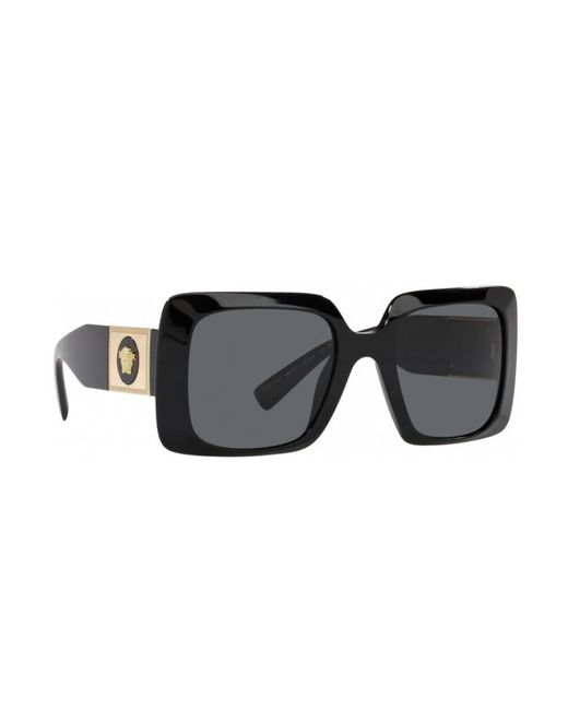 Versace Multicolor Medusa Square-Frame Sunglasses
