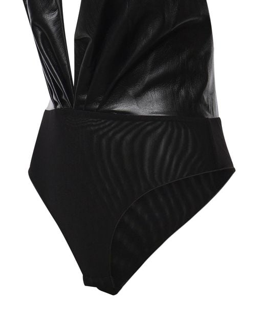 ANDAMANE Black Zendaya Bodysuit