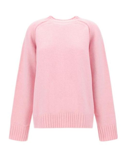 Rohe Pink Roll-Neck Knitted Vest