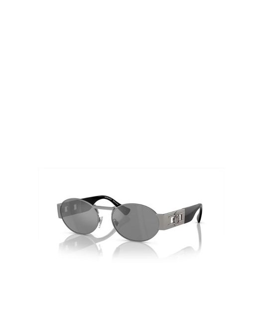 Versace White Color Logo Sunglasses for men