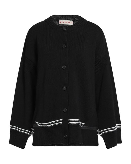 Marni Black Lightweight Cardigans