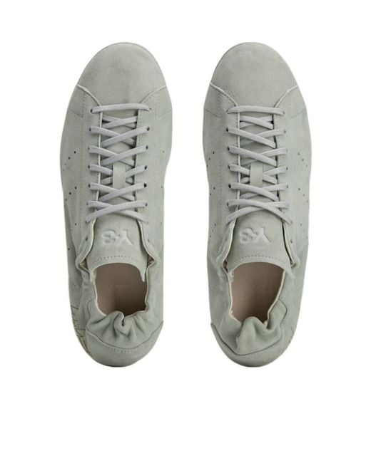 Y-3 Gray Stan Smith Lo Pro Sneakers