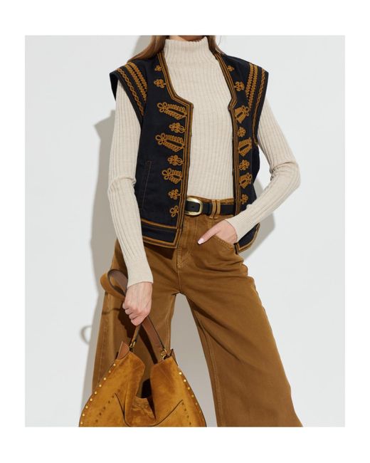 Isabel Marant White High-Neck Long-Sleeved Knitwear