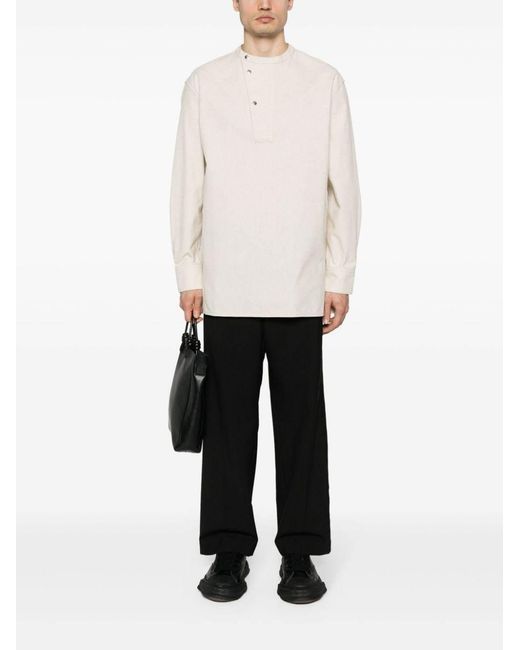 OAMC White Long-Sleeve Shirt for men