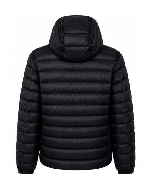 C P Company Blue Long-Sleeve Hooded Down Jacket for men