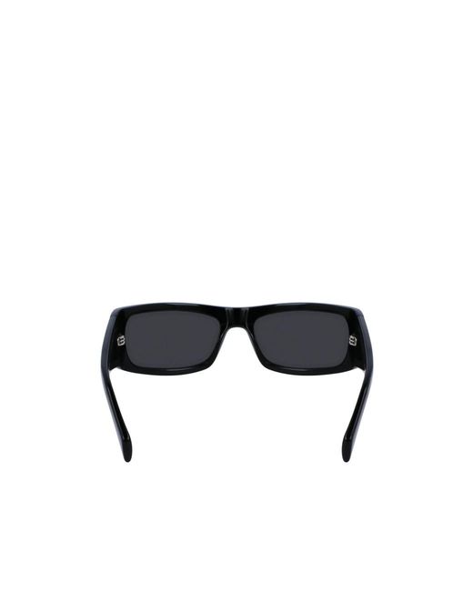 Ferragamo Black Ferragamo Eyewear Rectangular Frame Sunglaasses for men