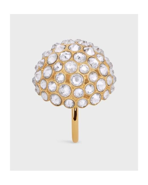 Céline White Heirlooms Dome Ring