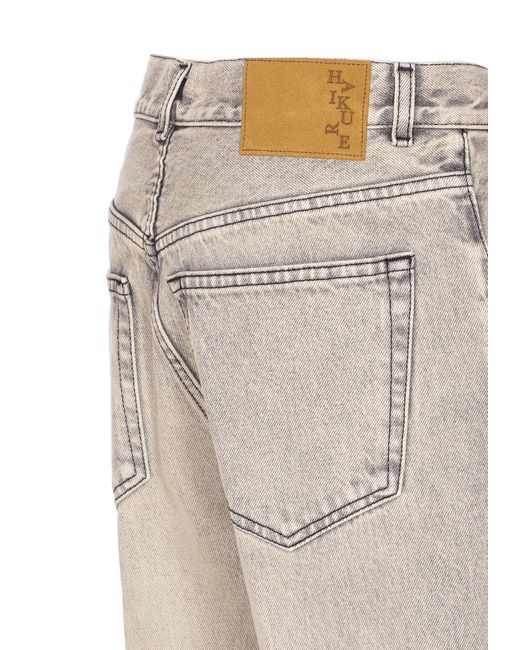 Haikure Natural Straight-Leg Jeans