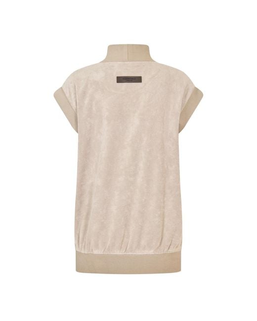 Fear Of God Natural High-Neck Ribbed Vest