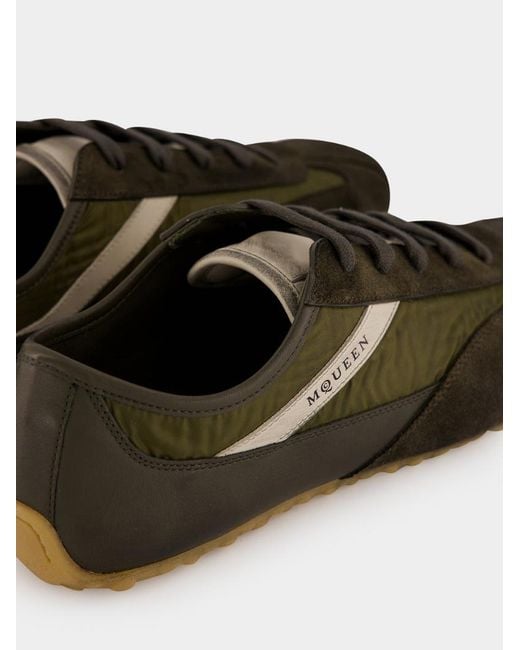McQueen Brown Boxe Sneakers for men