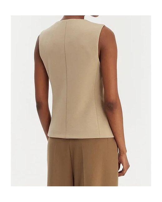 Weekend by Maxmara Green Wkdpoggio V-Neck Gilet