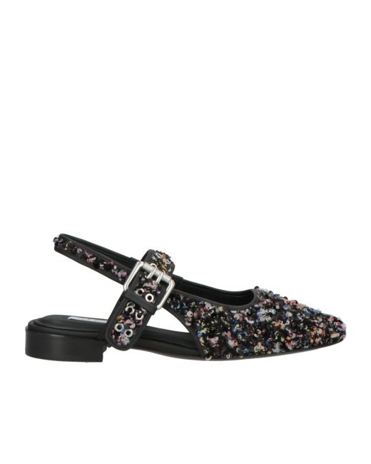 Rag & Bone Black Multicolour Ballet Flats
