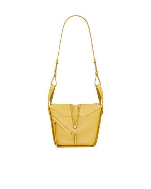 Loewe Yellow Hammock Compact Bag
