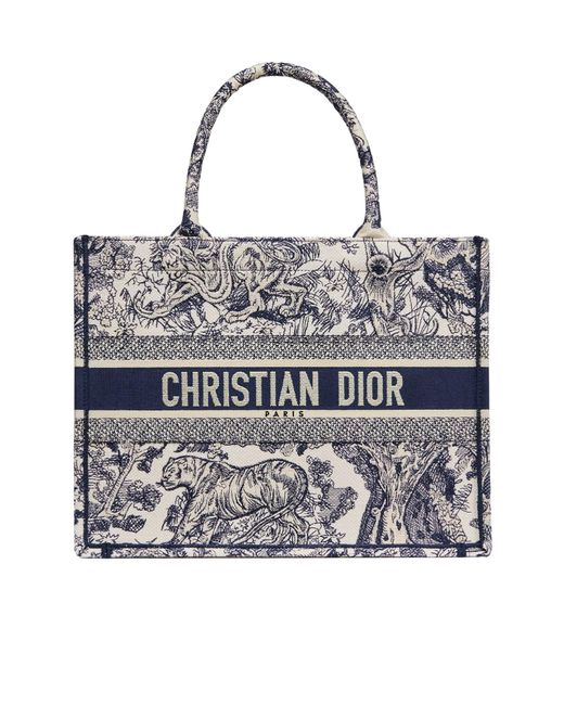 Dior Metallic Medium Book Tote