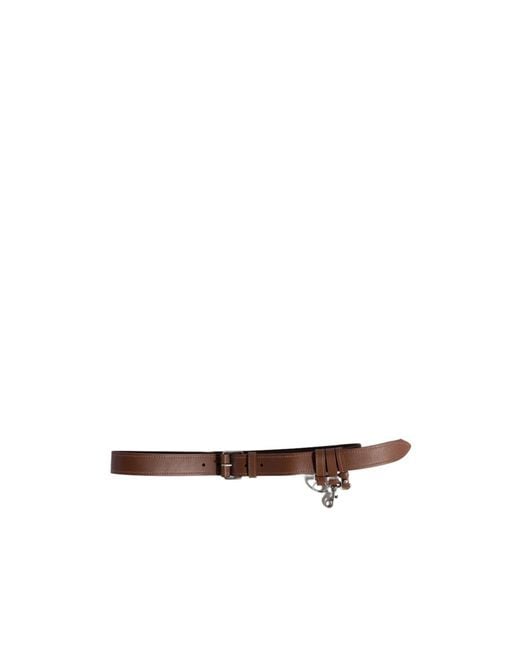 Miu Miu White Logo-Detailed Belt