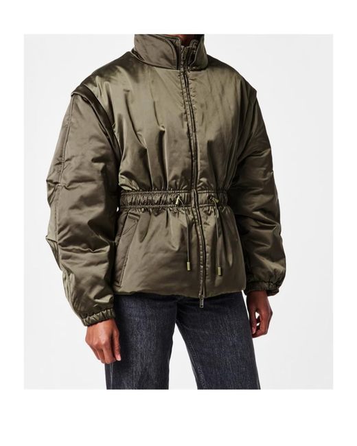 Isabel Marant Green Short Down Jacket