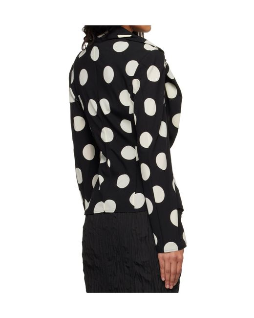 Junya Watanabe Black Printed Blazer