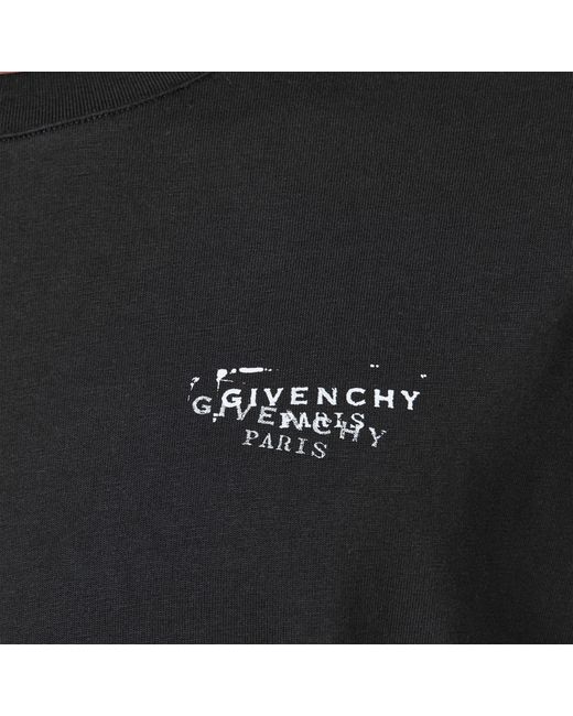 Givenchy Black Printed T-Shirt for men