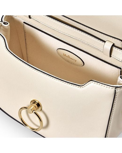 Mulberry Natural Solid Color Crossbody Bag
