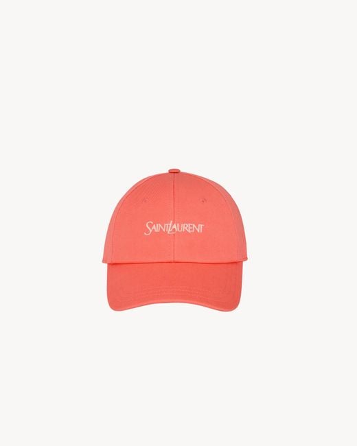 Saint Laurent Pink Cap