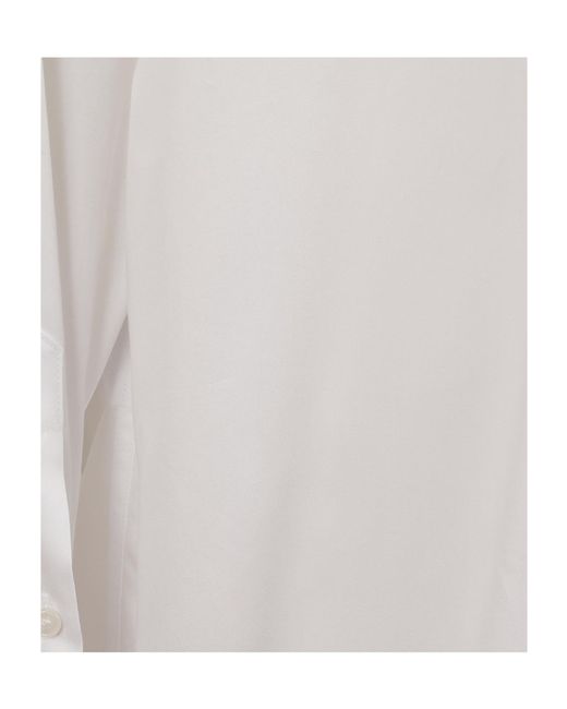 Dondup White Long-Sleeved Shirt