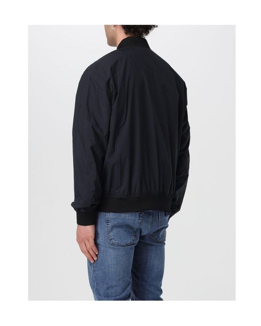Save The Duck Blue Myles Zip-Up Jacket for men
