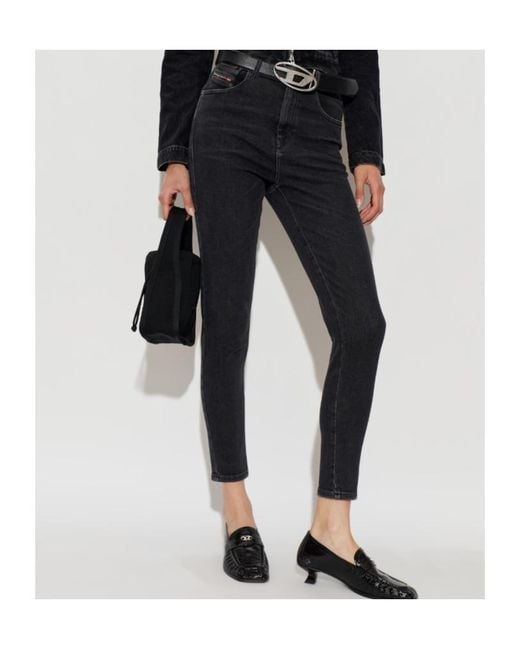 DIESEL Black Belt Loop Jeans