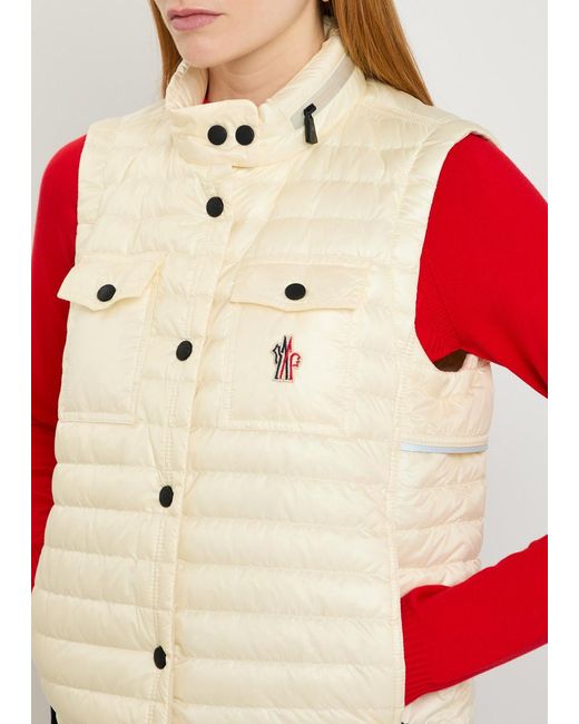 Moncler Natural Gumiane Padded Shell Gilet