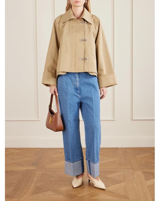 Patou Natural Collared Casual Jacket