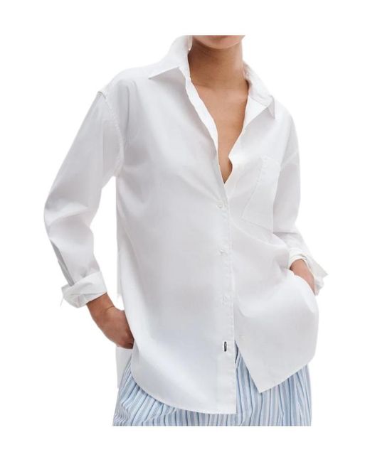 Rag & Bone White Long Sleeve Shirt